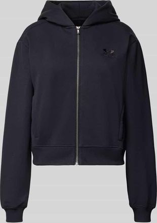 Under Armour Sweatjacke mit Label-Stitching in Black, Größe XL