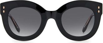 Isabel Marant Zonnebril - Dames - Zonnebrillen - Zwart - 49 MM - Accessoires