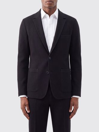 Tom Ford Blazer doppiopetto in lana vergine con tasche a toppa