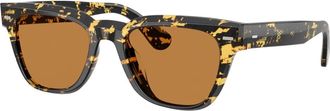 Oliver Peoples Rueny - unisex - Zonnebrillen - Bruin - 51 MM - Accessoires