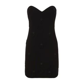 P.A.R.O.S.H. P.a.r.o.s.h., Dames, Jurken, Zwart, Maat: M Viscose