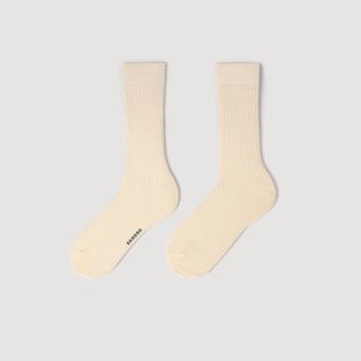 Sandro Fine silk socks