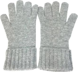 Louis Vuitton Pre-owned Warme handschoenen - Heren - Vintage Accessoires - Grijs - ONE Size - Kasjmier - Vintage