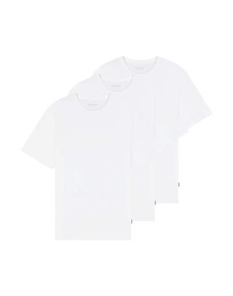 Wrangler T-Shirt WRANGLER WRANGLER T-Shirt 3 Pack Tee, Herren, Gr. XXL, weiss (wei&szlig;), Obermaterial: 100% Baumwolle CO., Shirts T-Shirt