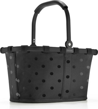 Reisenthel Einkaufskorb REISENTHEL Carrybag, Damen, schwarz (schwarz glanz), Polyester, Einkaufsk&ouml;rbe Einkaufskorb