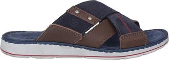 Rohde Blauwe Slipper voor de Zomer - Heren - Sandalen - Blauw - 46 EU - Schoenen
