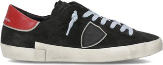 Philippe Model Prsx Tennis - Heren - Sneakers - Zwart - 40 EU - Katoen - Schoenen