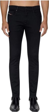 Diesel 1979 Sleenker Skinny Jeans - Heren - Jeans - Zwart - Maat: W36 Katoen