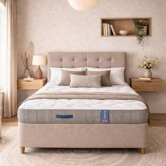 Aspire Home Accents PureRest Pocket Hybrid Mattress Medium Comfort 23cm in White | Size: Small Double