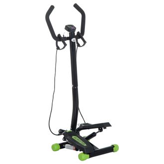 HOMCOM M&aacute;quina De Step Stepper Up-down M&aacute;quina De Paso Con 2 Reposapi&eacute;s 40x32x125 Cm