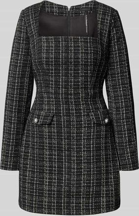 Guess Minikleid mit Karree-Ausschnitt Modell SANDRA in Black, Größe XS