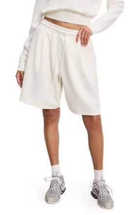 Good American Air Soft Scuba Knit Shorts in Cloud White001 at Nordstrom Rack, Size X-Small