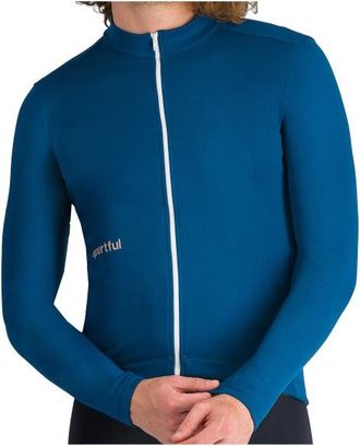 Sportful Classic Thermal Jersey Velotrikot für Herren | blau