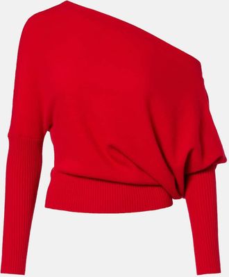 Altuzarra Paxi one-shoulder cashmere sweater