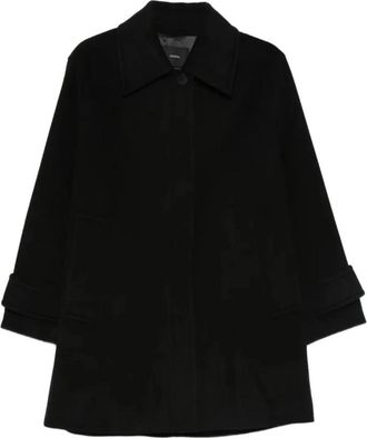 Joseph Loti Zachte Wol Cashmere Jas - Dames - Mantel - Zwart - XS - Wol - Jassen