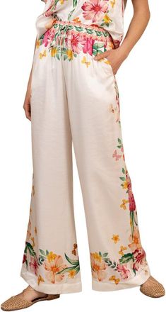 Hale Bob Hale Bob Selene Silk-Blend Pant