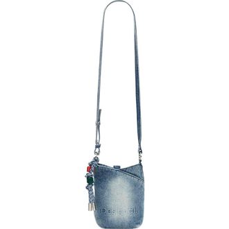 Desigual Denim Crossbody Bag in Light Blue at Nordstrom