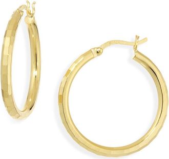 Argento Vivo Bold Hoop Earrings in Gold at Nordstrom Rack