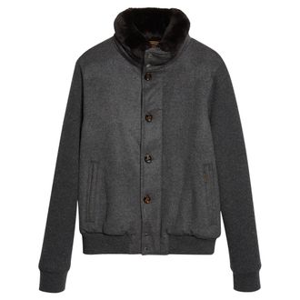 Moorer Levion Jacket - Jackets - Hombre - Gris - M