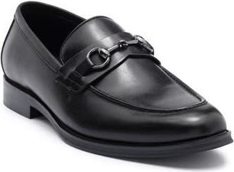 Nordstrom Rack Payce Horsebit Loafer in Black Leather at Nordstrom Rack, Size 10.5
