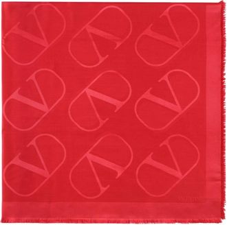 Valentino Sjaal - Dames - Sjaals - Rood - ONE Size - Accessoires
