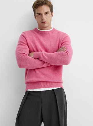Le 31 Mens Crew-neck sweater Recycled lambswool