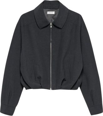 Alchemist Bomber Luki - Dames - Zomerjassen - Zwart - 2XL - Linnen - Jassen