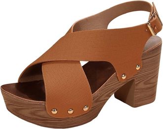 Generic orthopedic sandals women sandals for women flat flatform cork footbed boho style soft leather breathable classic timeless garden party picnic festival