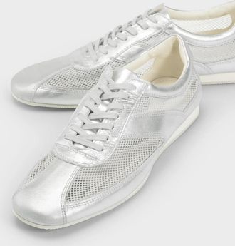 Vagabond Womens Vagabond Hillary 5725-165-79 Sneaker Silver Lifestyle Shoes HAWK932