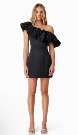 Elliatt Amelie Mini Party Dress In Black