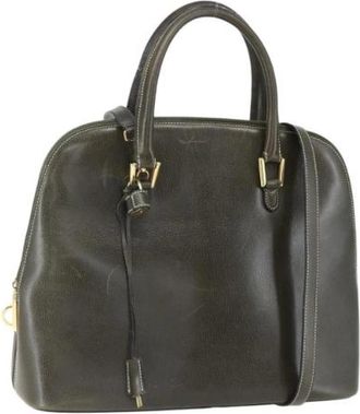 Ferragamo Pre-owned Handbags, female, Green, Size: ONE SIZE Pre-owned Handbag