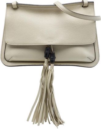 Gucci Pre-owned Gucci Medium Leather Bamboo Daily Crossbody Ladies ZZQBK9P0XROB6E0H