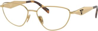 Prada D52V Optisch Montuur - unisex - Brillen - Geel - 56 MM - Accessoires