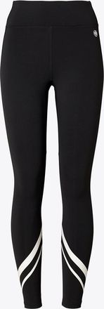 Tory Burch Womens Weightless Chevron Legging in Black/White, size XL