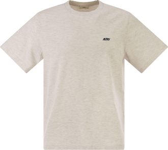 Autry Cotton T Shirt With Embroidered Logo
