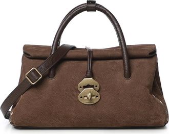 Zanellato Tassen, Dames, Bruin, ONE Size, Leer, Dotta Jones Small