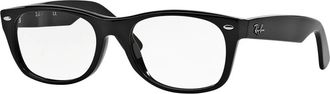 Ray-Ban Nieuwe Wayfarer Zonnebril - unisex - Brillen - Zwart - 52 MM - Accessoires