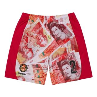 SUPREME FW25 Pounds Soccer Short Red FW25SH6-RED