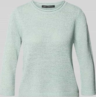Betty Barclay Strickpullover mit Rundhalsausschnitt und 3/4-Arm in Mint, Gr&ouml;&szlig;e 36