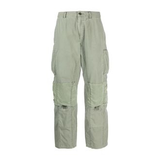 John Elliott + Co Broeken, Dames, Groen, S, Katoen, Wide Broeken