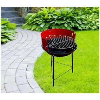 Trade Shop Trade Shop - Barbecue Bbq A Carbone Griglia Carbonella 2 Ripiani Giardino Campeggio