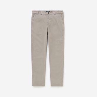 Oliver Sweeney Mens Garment Dyed Cotton Chinos - Grey - Size 30 (Waist)