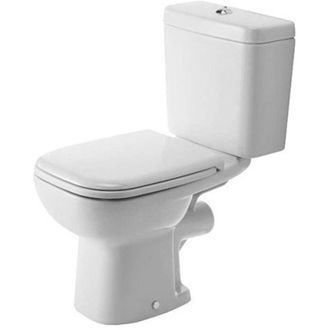 Duravit Duravit D-code - Taza De Inodoro Completo, Desag&uuml;e Posterior, Blanco Alpino 21110900002