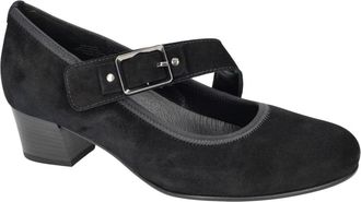 Gabor Su&egrave;de Pump - Dames - Schoenen - Zwart - Maat: 40 EU Su&egrave;de