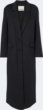 Isabel Marant Abrigo Clesa de lana y cachemir