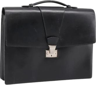 Cartier unisex, Pre-owned, Zwart, Maat: ONE Size Leer