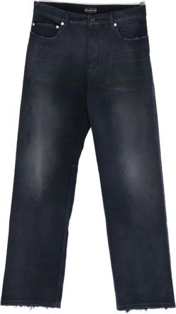 Balenciaga Baggy Jeans - Heren - Regular Fit Jeans - Blauw - W31 - Katoen - Jeans