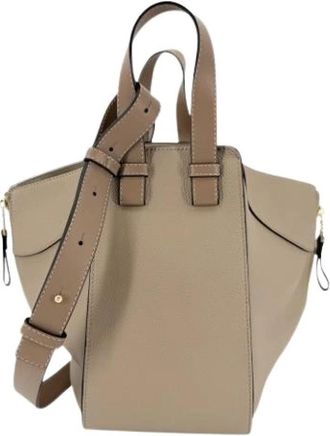 Loewe Pre-owned Handbag- Shoulder Bag - Dames - Vintage Handtas - Beige - ONE Size - Leer - Vintage