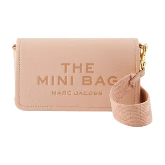 Marc Jacobs Cowhide Leather Shoulder Bag - Pink
