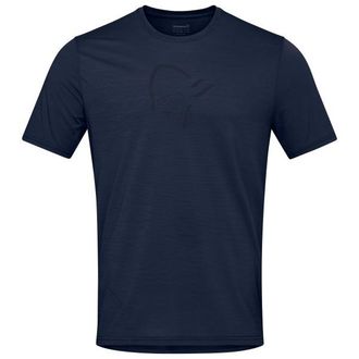 Norr&oslash;na Femund Equaliser Merino T- Shirt Merinoshirt f&uuml;r Herren | grau